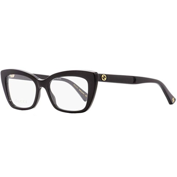 NEW! GUCCI Women's Eyeglasses Gold emblems